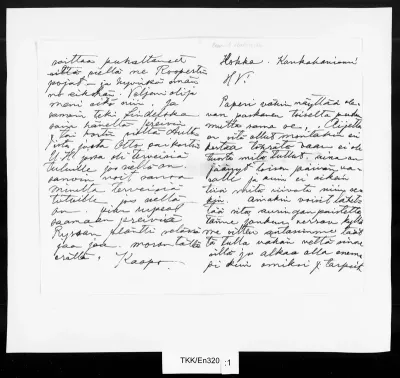TKK/En320, Engberg, Gabriel, s.d.