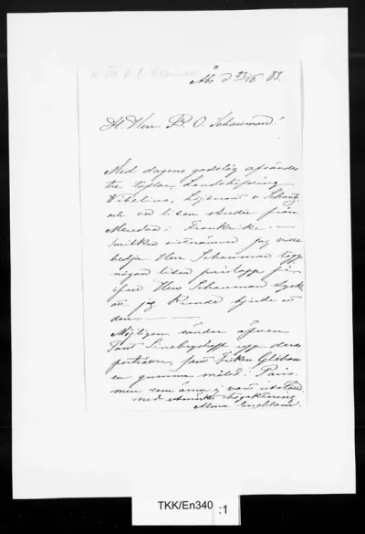 TKK/En340, Engblom, Alma, 23.10.1883