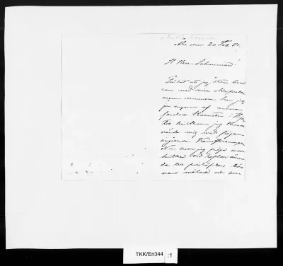 TKK/En344, Engblom, Alma, 20.2.1884