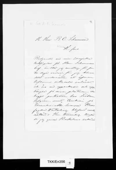 TKK/En356, Engblom, Alma, 11.3.1885