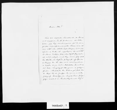 TKK/Es421, Estlander, Carl Gustaf, 19.6.1875