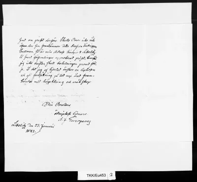 TKK/Eu453, Europaeus, Anders Josef, 23.1.1842