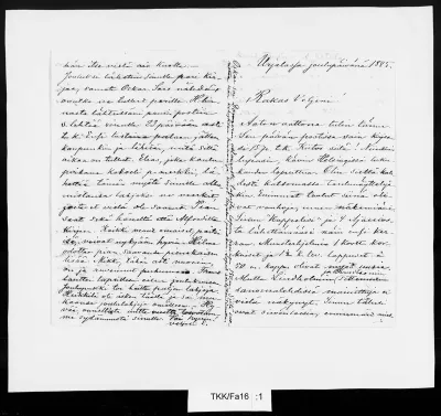 TKK/Fa16, Favén, Emil (Uotila, Antti Emil), 25.12.1885