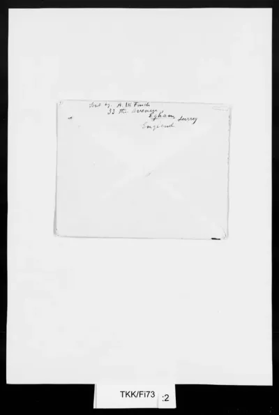 TKK/Fi73, Finch, Alfred William, 8?8.1925