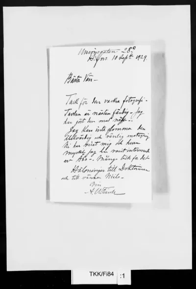 TKK/Fi84, Finch, Alfred William, 10.09.1929