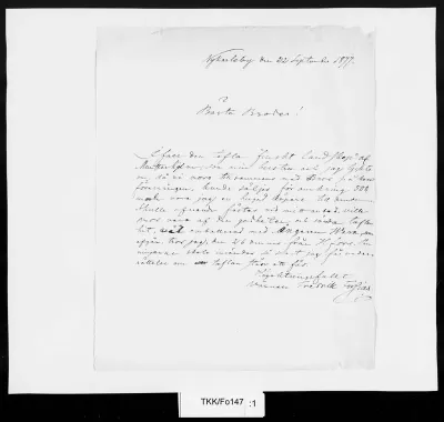 TKK/Fo147, Forsius, Fredrik, 22.9.1877