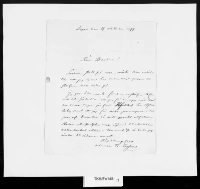 TKK/Fo148, Forsius, Fredrik, 17.10.1877
