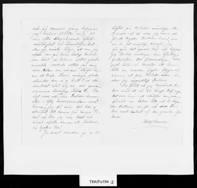 TKK/Fo154, Forssell, Adolf, 17.03.1900