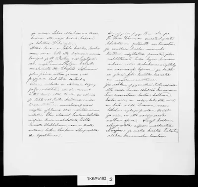 TKK/Fo182, Forssell, Juho, 30.5.1881