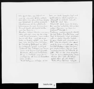 TKK/Fo184, Forssell, Juho, 21.11.1885