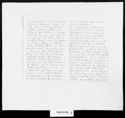 TKK/Fo185, Forssell, Juho, 2.12.1885