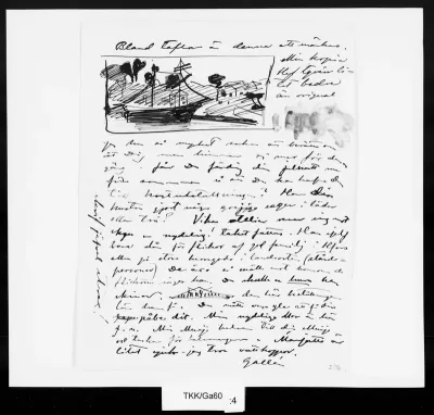 TKK/Ga60, Gallen-Kallela, Akseli, 28.4.1894