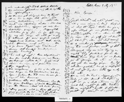 TKK/Ga73, Gallen-Kallela, Akseli, 2.5.1897