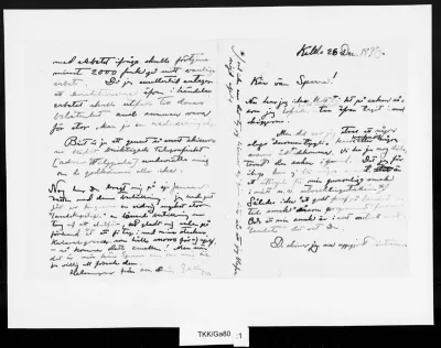 TKK/Ga80, Gallen-Kallela, Akseli, 26.12.1898