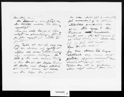 TKK/Ga85, Gallen-Kallela, Akseli, 3.5.1899
