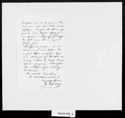 TKK/Gr168, Gripenberg, Johannes, 23.3.1885
