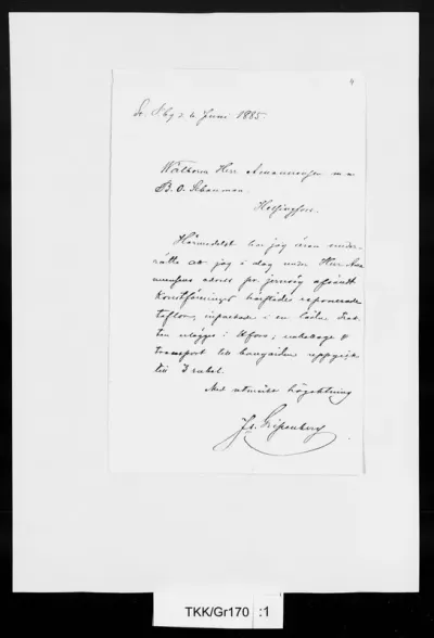 TKK/Gr170, Gripenberg, Johannes, 6.6.1885