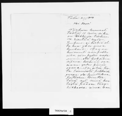 TKK/Ha104, Halonen, Pekka, 21.01.1908