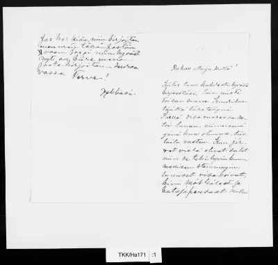 TKK/Ha171, Halonen, Pekka, [syksy] 1894 (myöhempi merkintä)
