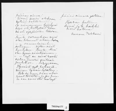 TKK/Ha177, Halonen, Pekka, [loppusyksy] 1894 (myöhempi merkintä)
