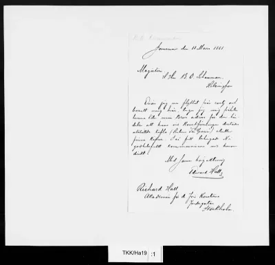 TKK/Ha19, Hall, Edward, 11.3.1881