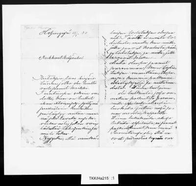 TKK/Ha215, Halonen, Pekka, 30.5.1886
