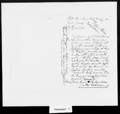 TKK/Ha227, Halonen, Pekka, 19.2.1896