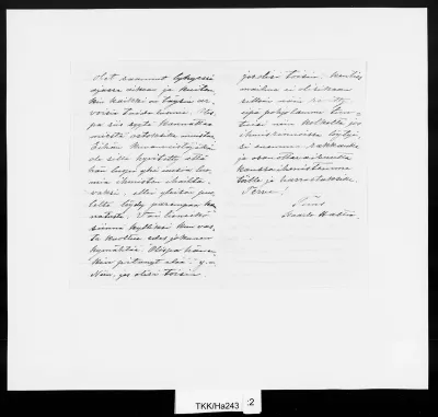 TKK/Ha243, Haltia, Kaarlo, 10.02.1919