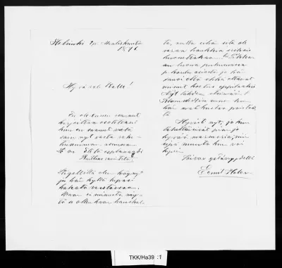 TKK/Ha39, Halonen, Emil, 9.3.1896