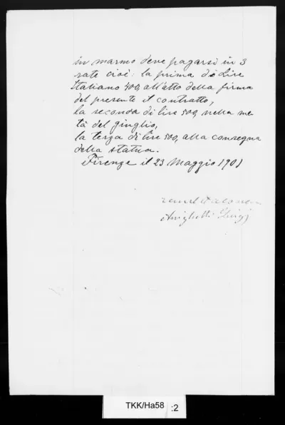 TKK/Ha58, Halonen, Emil / Diverse, 23.05.1901