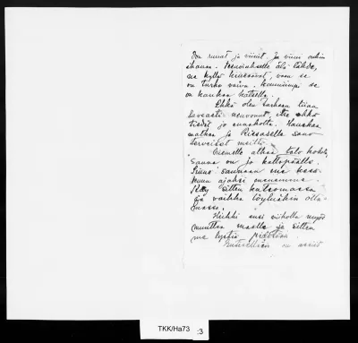TKK/Ha73, Halonen, Maija, 29.04.1901