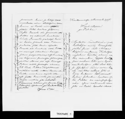 TKK/Ha85, Halonen, Olli, 2.11.1895