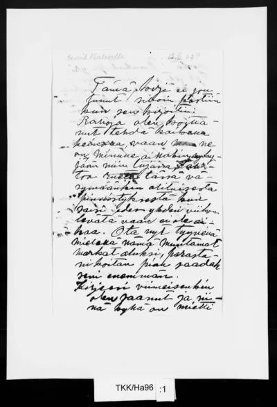 TKK/Ha96, Halonen, Pekka, [19.2.1902?]