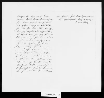 TKK/He291, Hertzen, E. von, 21.04.1900