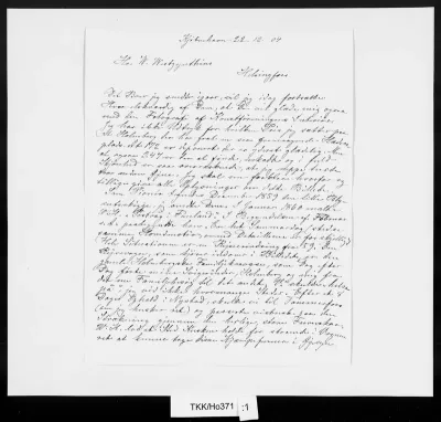 TKK/Ho371, Holmberg, Anna, 22.12.1904