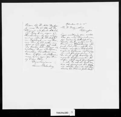 TKK/Ho380, Holmberg, Anna, 14.02.1905