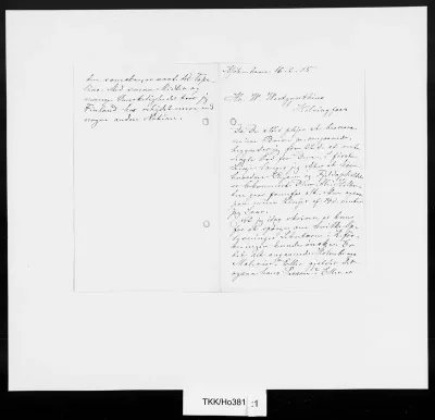 TKK/Ho381, Holmberg, Anna, 16.02.1905