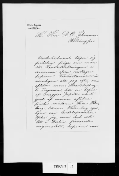 TKK/In7, Ingman, Olivia, 24.4.1885