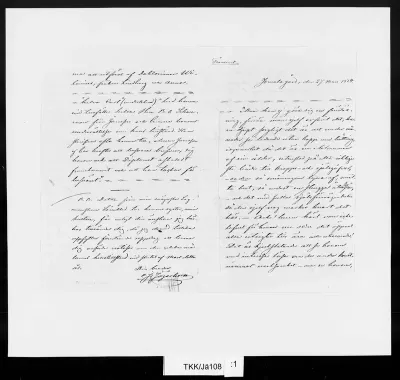 TKK/Jä108, Jägerhorn, C. J., 24.4.1874