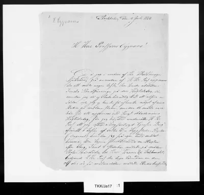 TKK/Ja17, Jansson, K. E., 4.7.1864