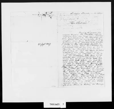 TKK/Ja23, Jansson, K. E., 25.9.1867
