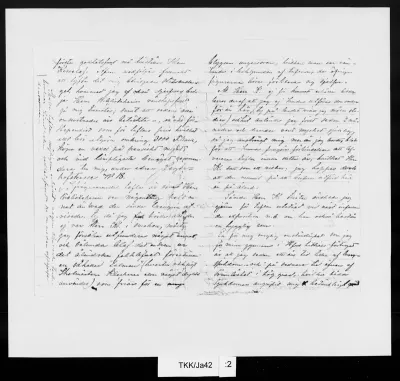 TKK/Ja42, Jansson, K. E., 23.12.1871