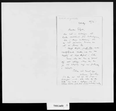 TKK/Ja69, Janzon, Johan (Spada), 18.10.1896 (Myöhempi merkintä)