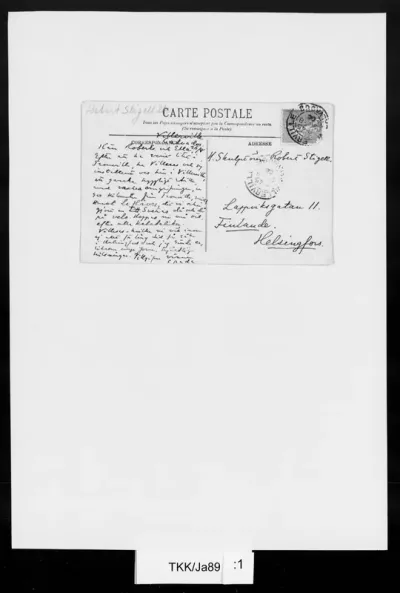 TKK/Ja89, Janzon, Johan (Spada), 26.08.1906