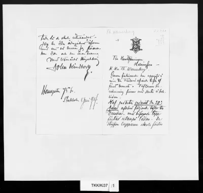 TKK/Ki37, Kindborg, Johan, 8.6.1894