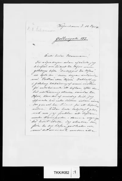TKK/Kl82, Kleineh, Oscar, 12.9.1881