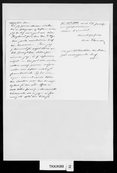 TKK/Kl88, Kleineh, Oscar, 23.3.1882