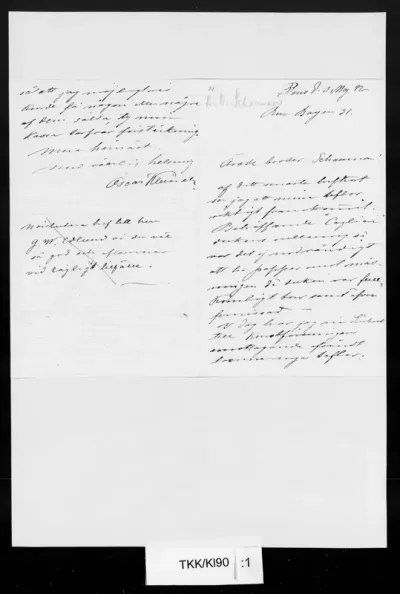 TKK/Kl90, Kleineh, Oscar, 3.5.1882