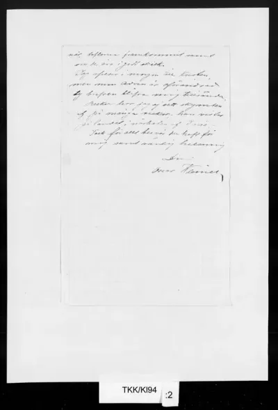 TKK/Kl94, Kleineh, Oscar, 27.6.1882