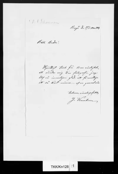 TKK/Kn128, Knutson, Johan, 17.3.1884